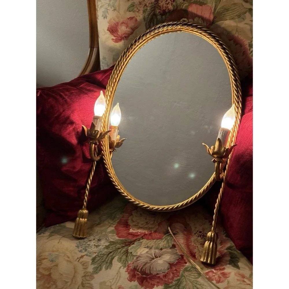 Mirror Image antique gilded